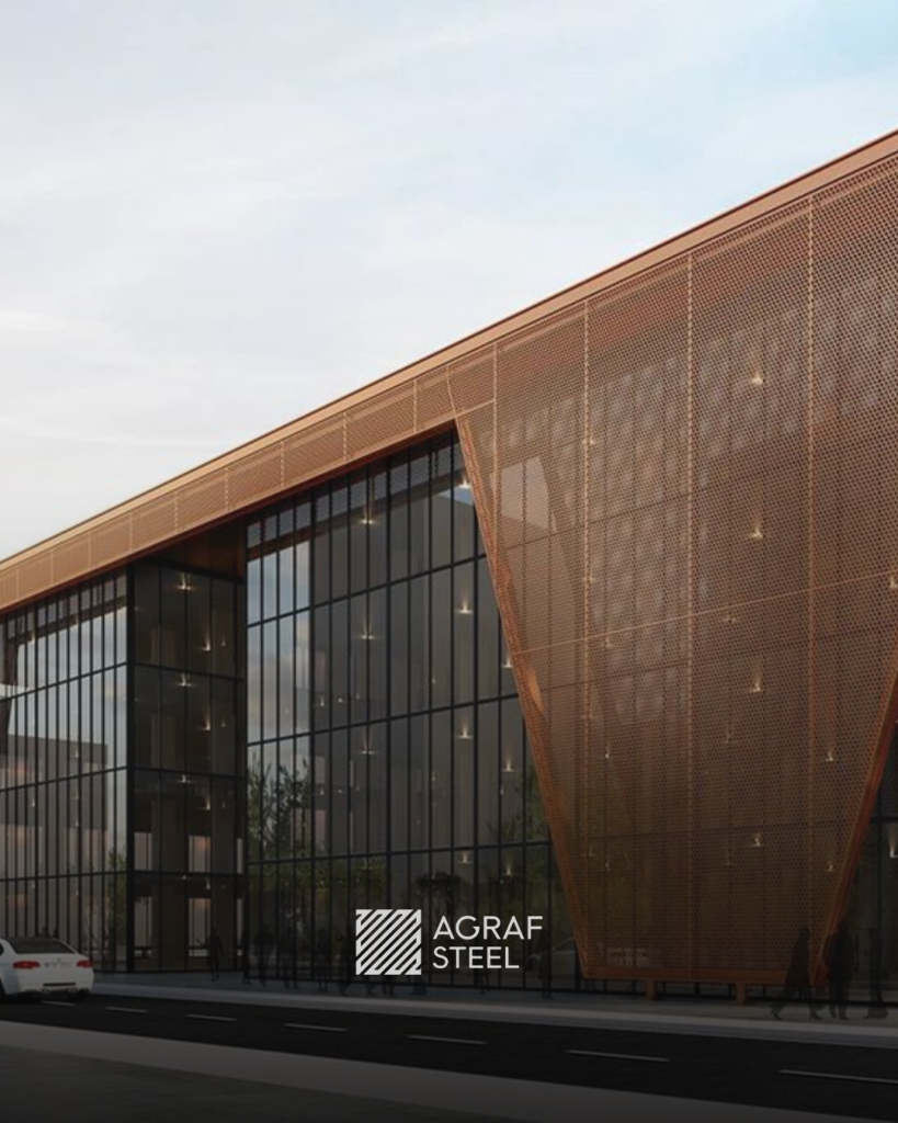 Перфорированные фасадные панели